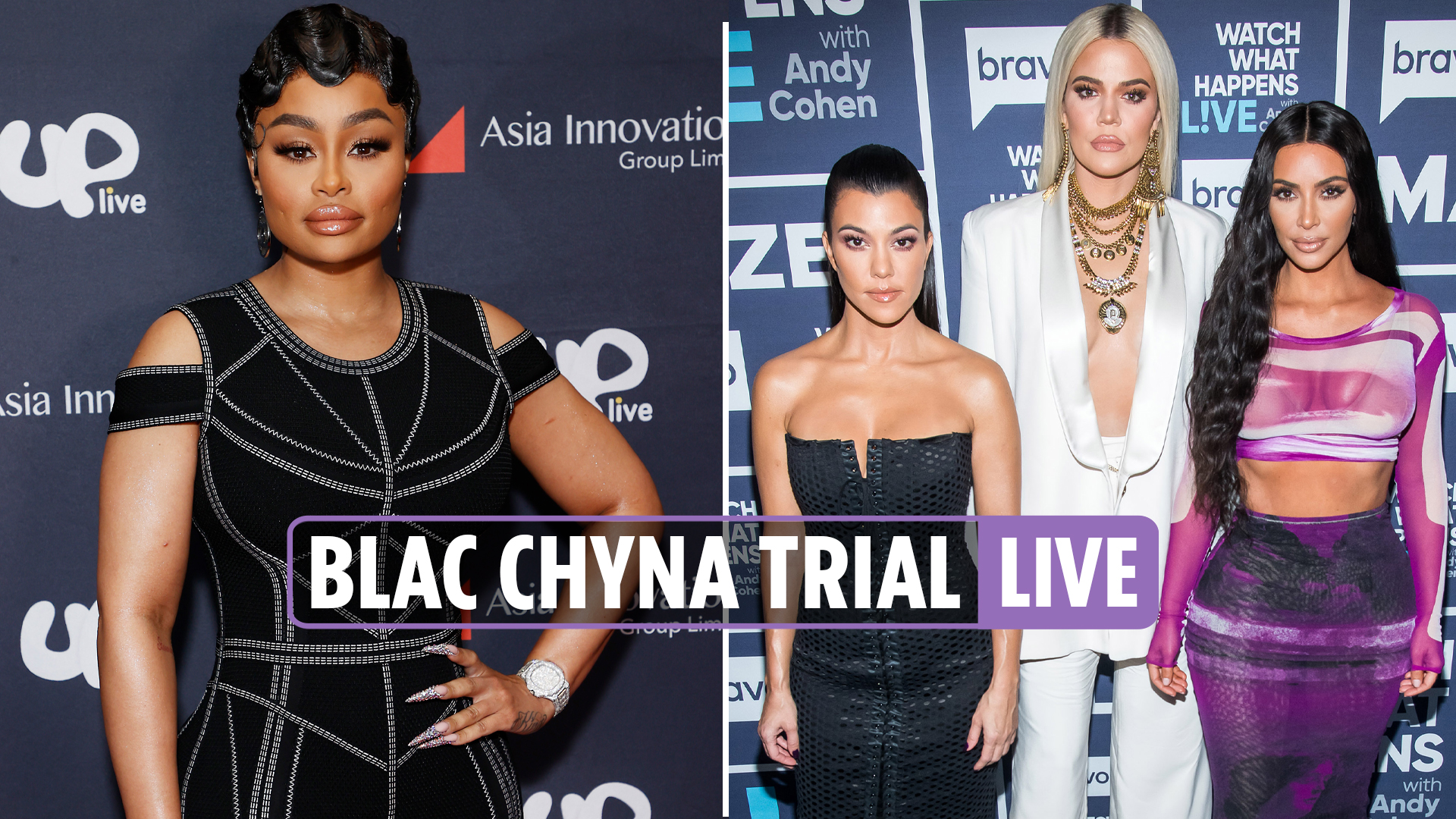 Blac Chyna accused of shouting 'I'm going to kill you' at Rob during trial