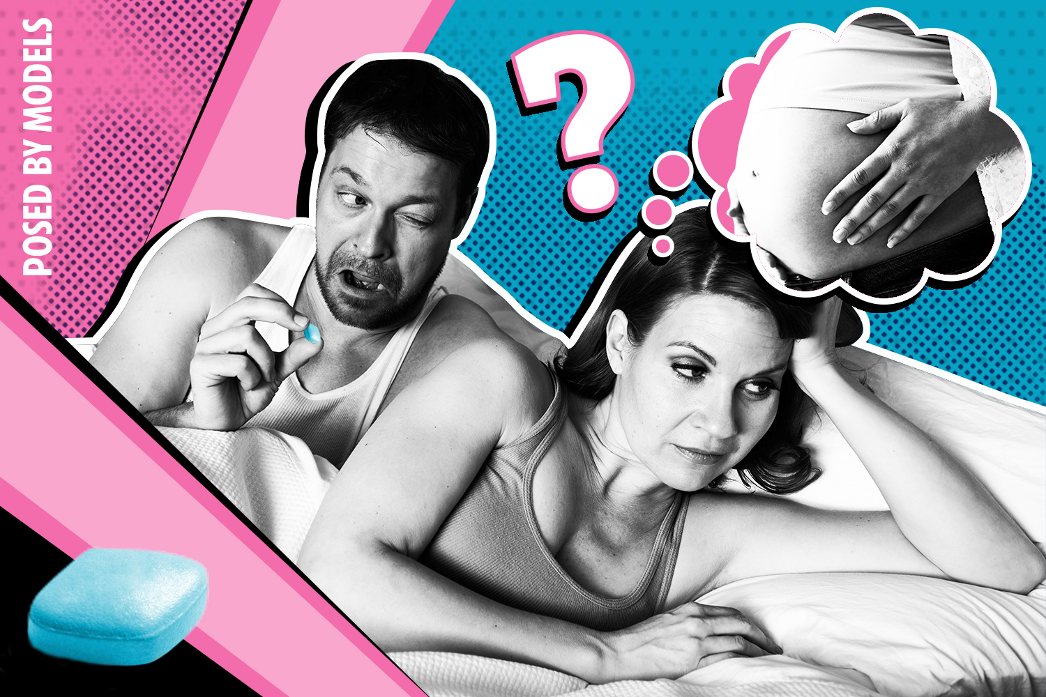 Can I still get pregnant if my husband takes Viagra?