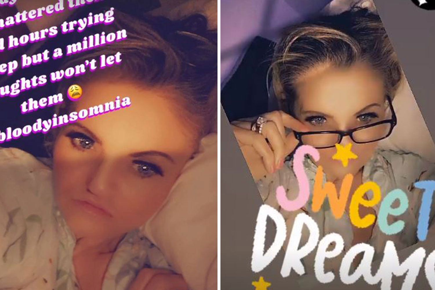 Danniella Westbrook looks stunning as she goes makeup free in bed selfie