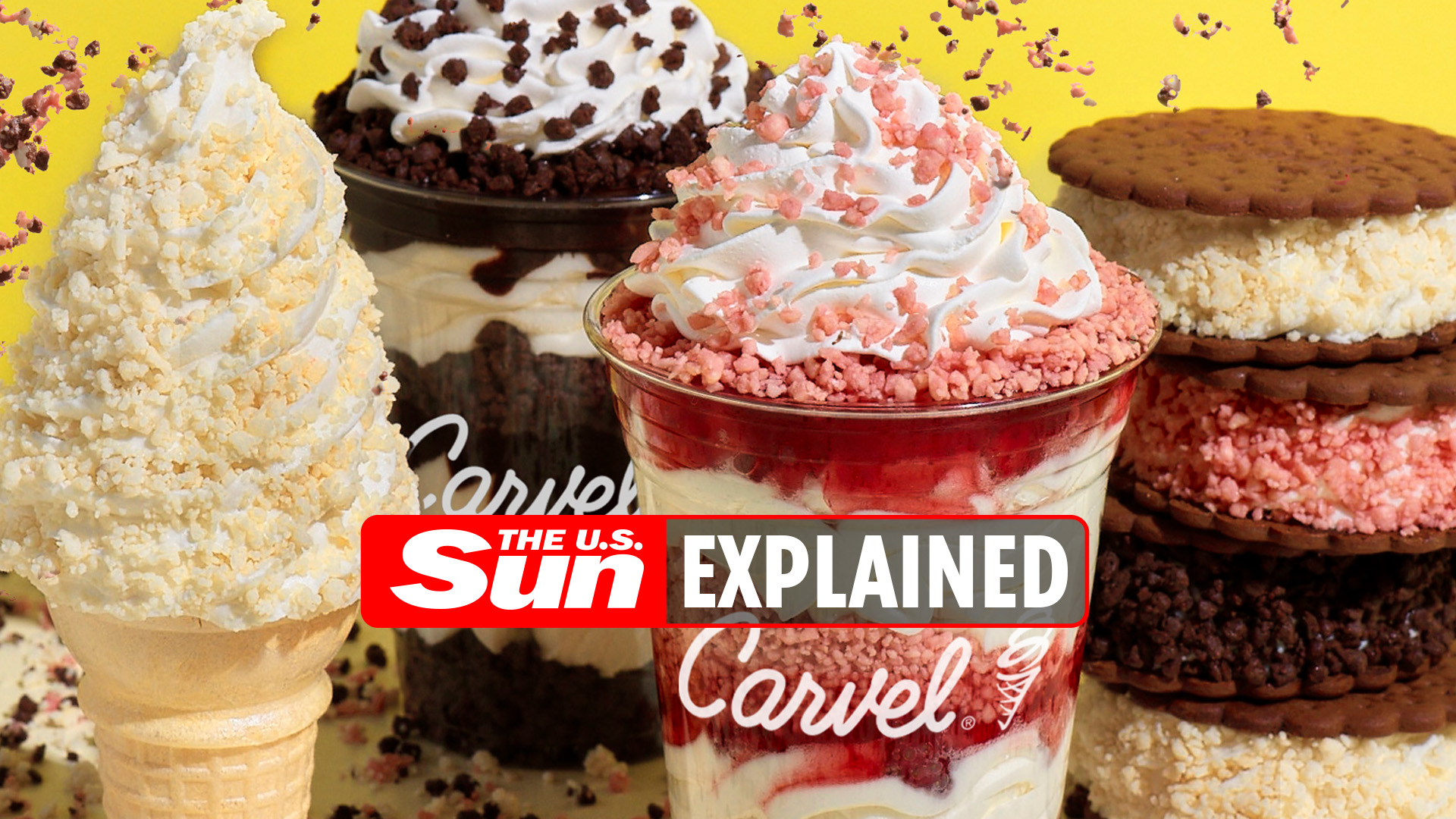 Did Carvel add Strawberry Crunchies to their menu?