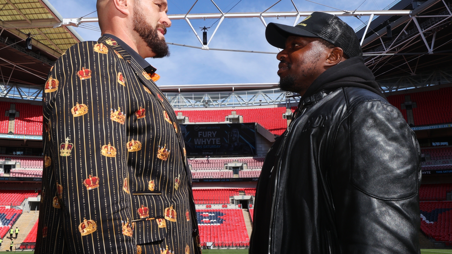 Fury vs Whyte arrives as 94,000 head to Wembley for biggest Brit bout since 1993
