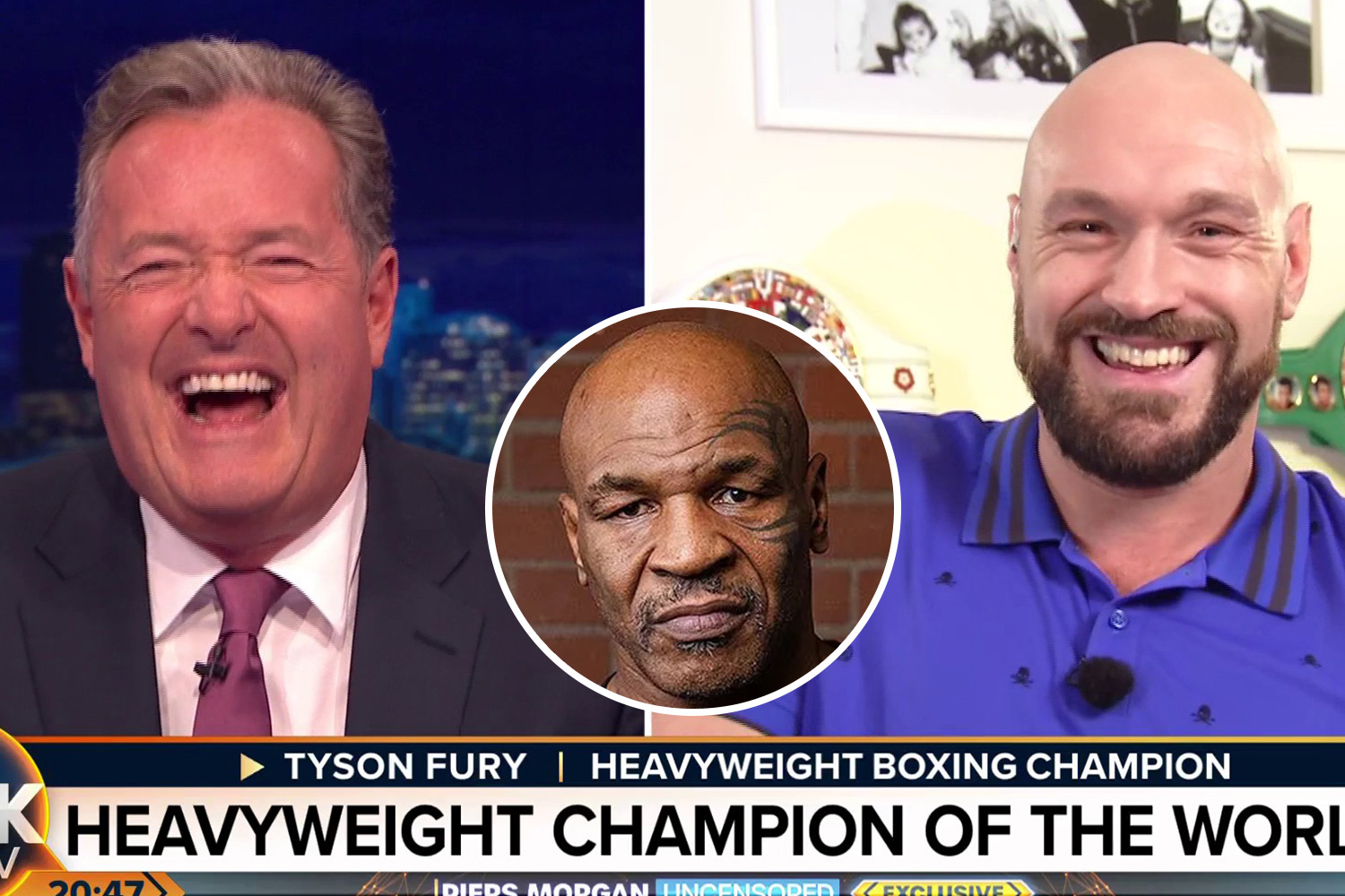 Fury would PAY to get punched by Tyson as he backs legend over plane brawl