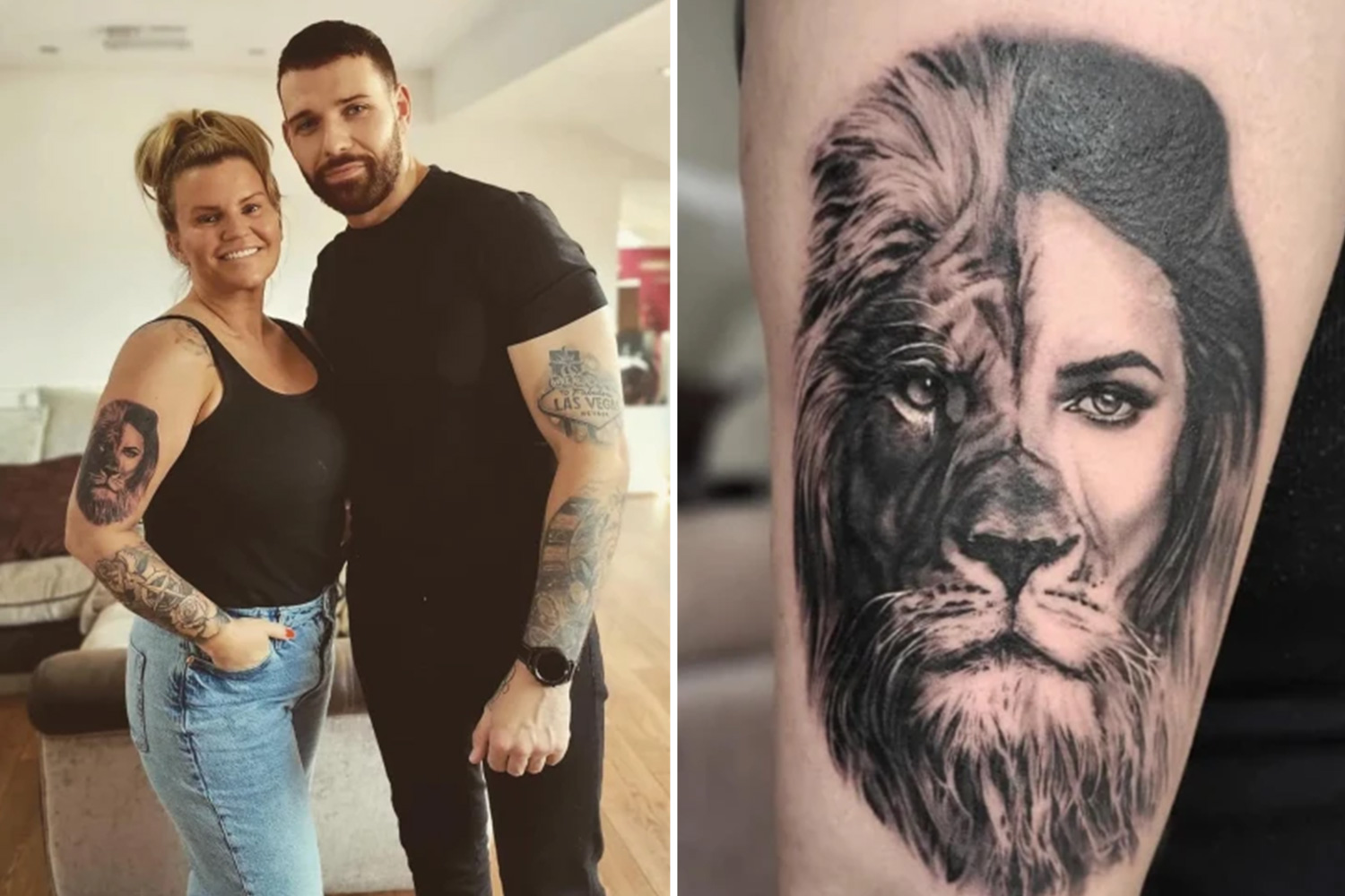 Kerry Katona fans are all saying the same thing about her huge new tattoo
