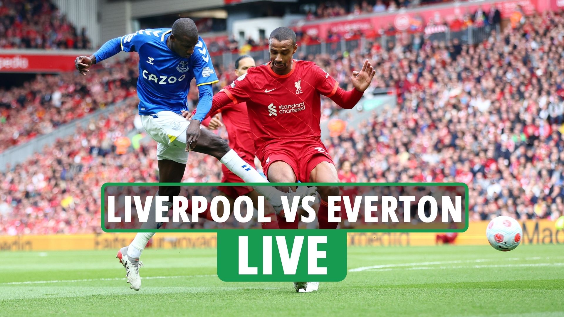 Liverpool vs Everton: TV channel, live stream, kick-off time and team news