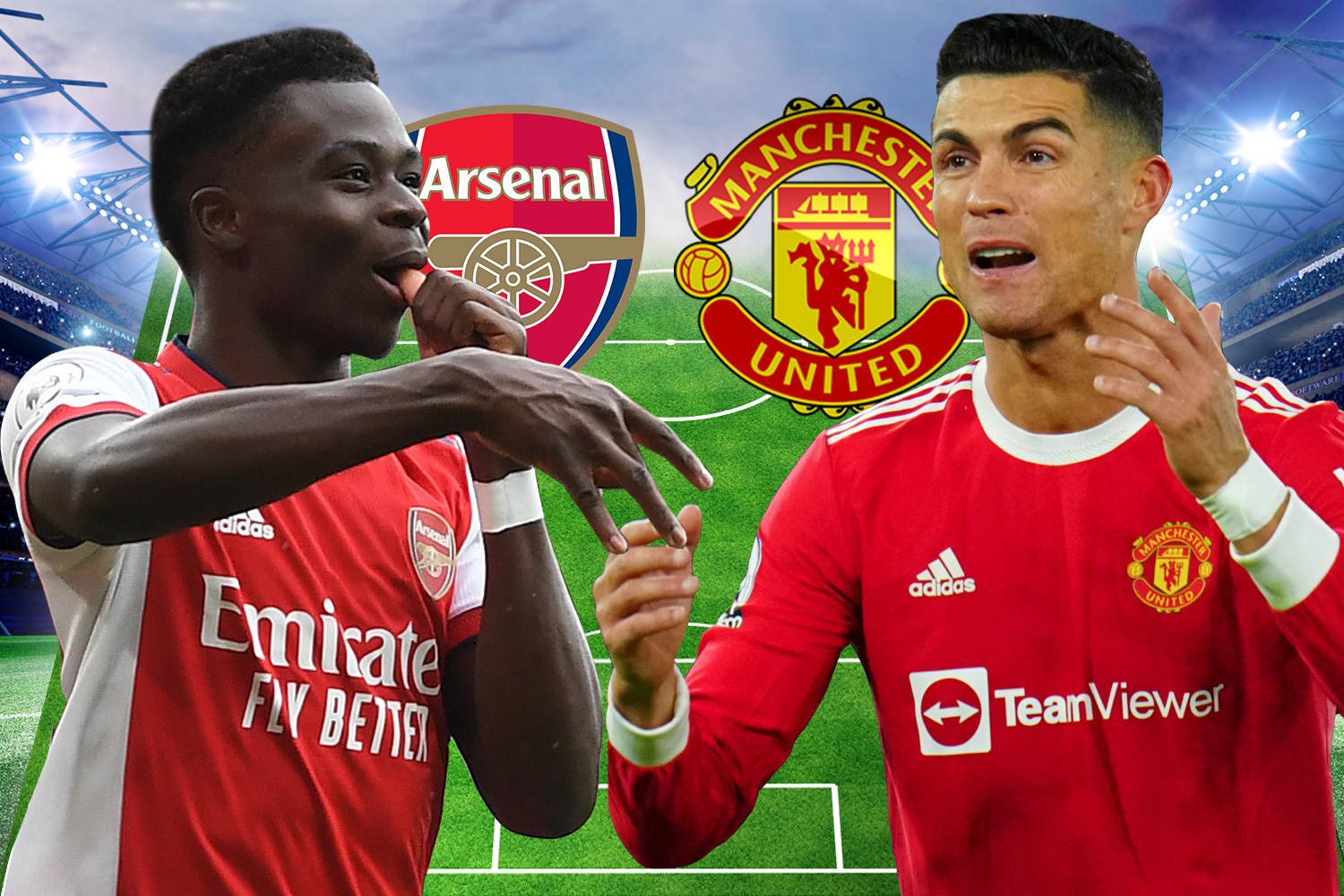 Man Utd & Arsenal combined XI with Gunners DOMINATING ahead of crunch game