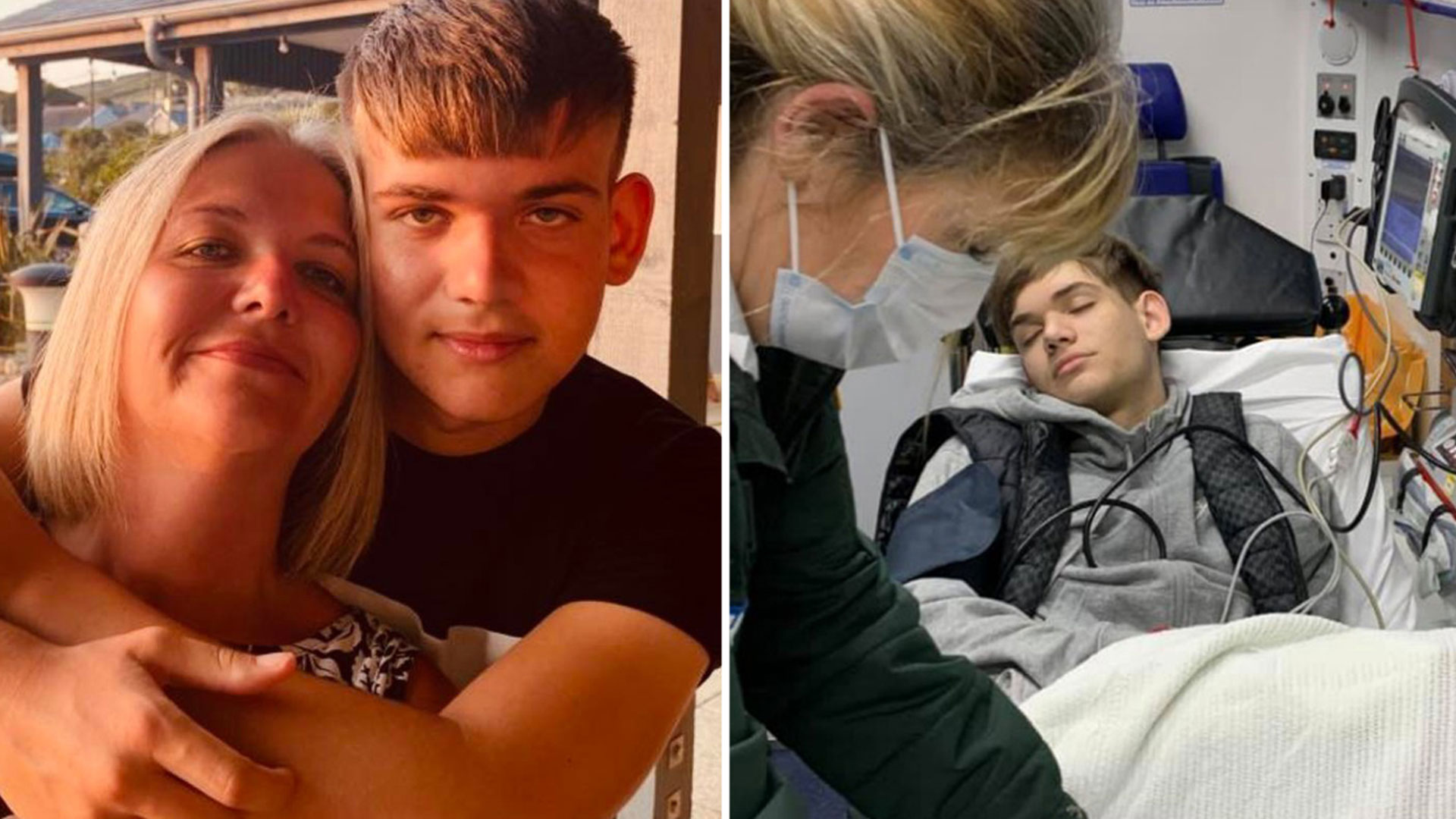 Mum's urgent warning after son collapsed after having 2 drags on an e-cigarette