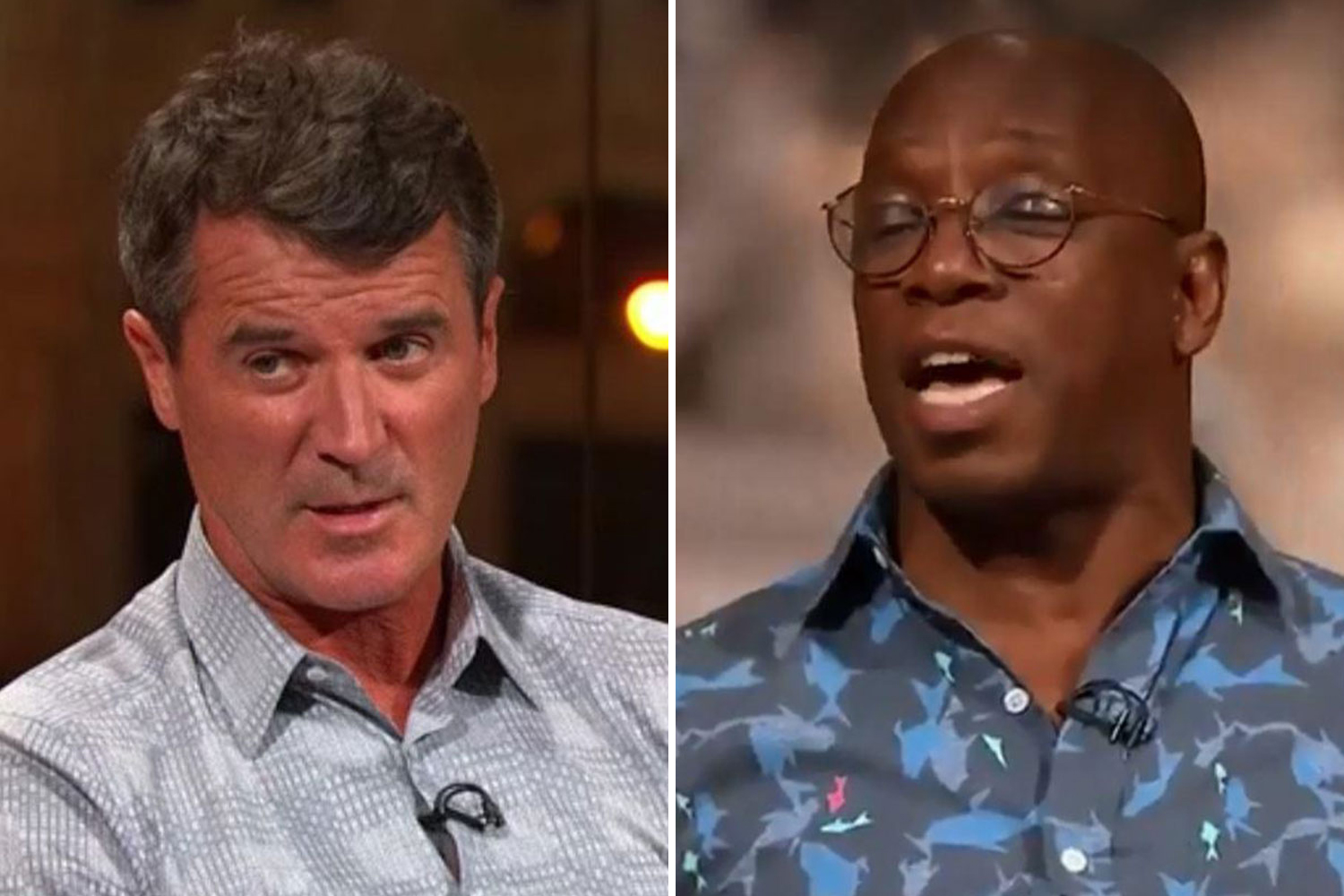 Roy Keane told Arsenal legend Ian Wright he wasn't Man Utd material after he turned up two minutes late for lunch