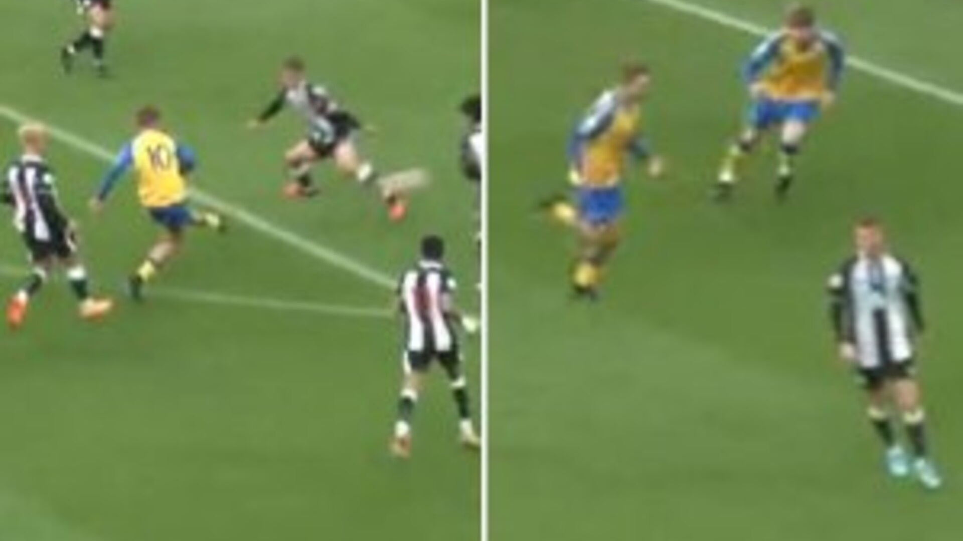 Watch Southampton youngster  Dibling, 16, score hat-trick of identical goals
