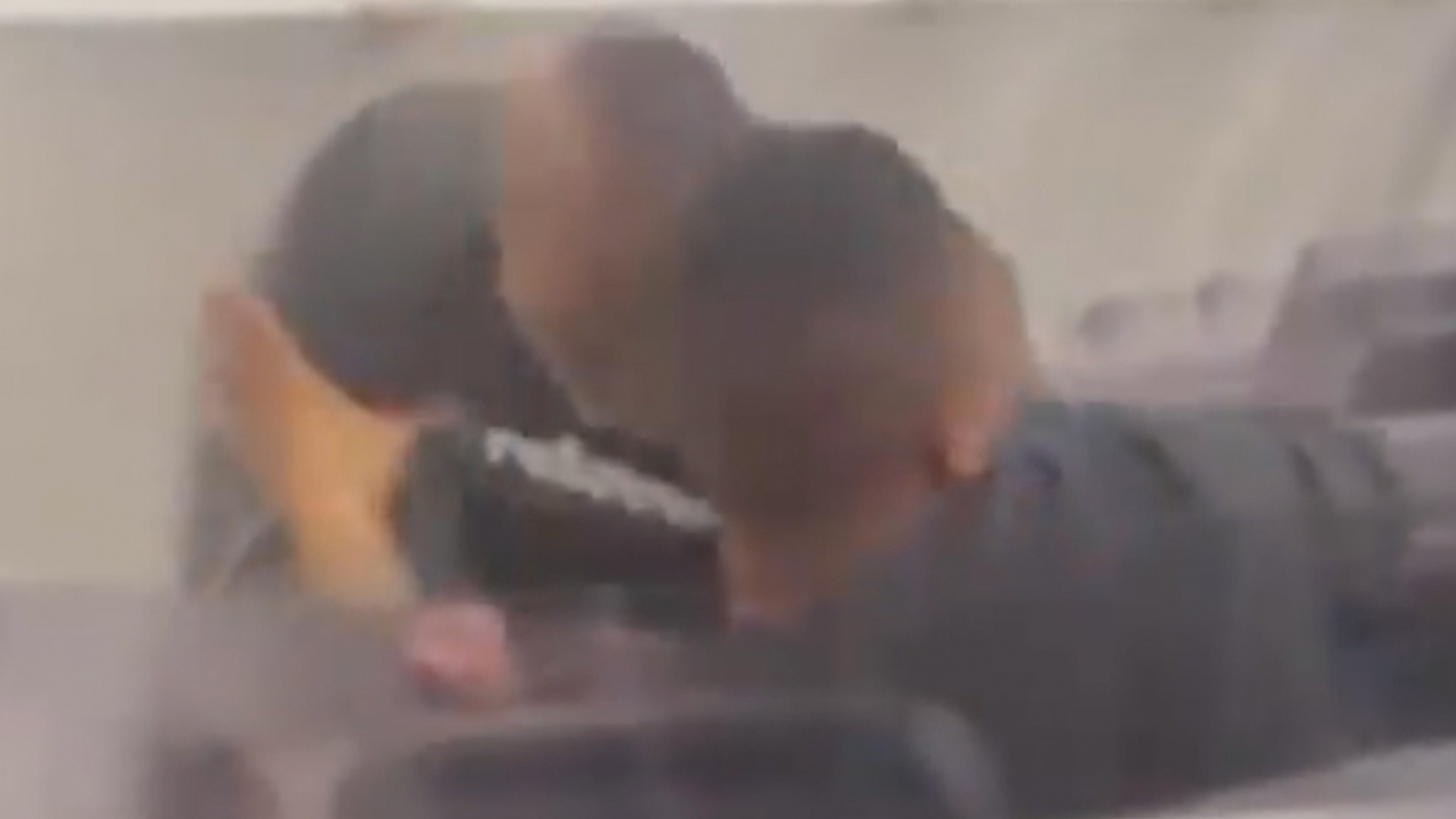 Watch shocking moment Mike Tyson repeatedly punches fellow passenger