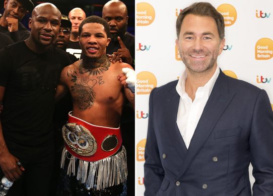 Hearn reveals he'd 'love' to sign up Davis if contract with Mayweather is up