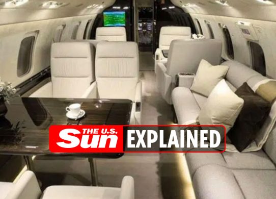 What celebrities have private jets?