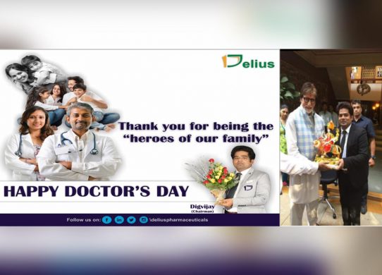 On the occasional of National Doctor's Day, Delius Group of Pharmaceutical Companies.