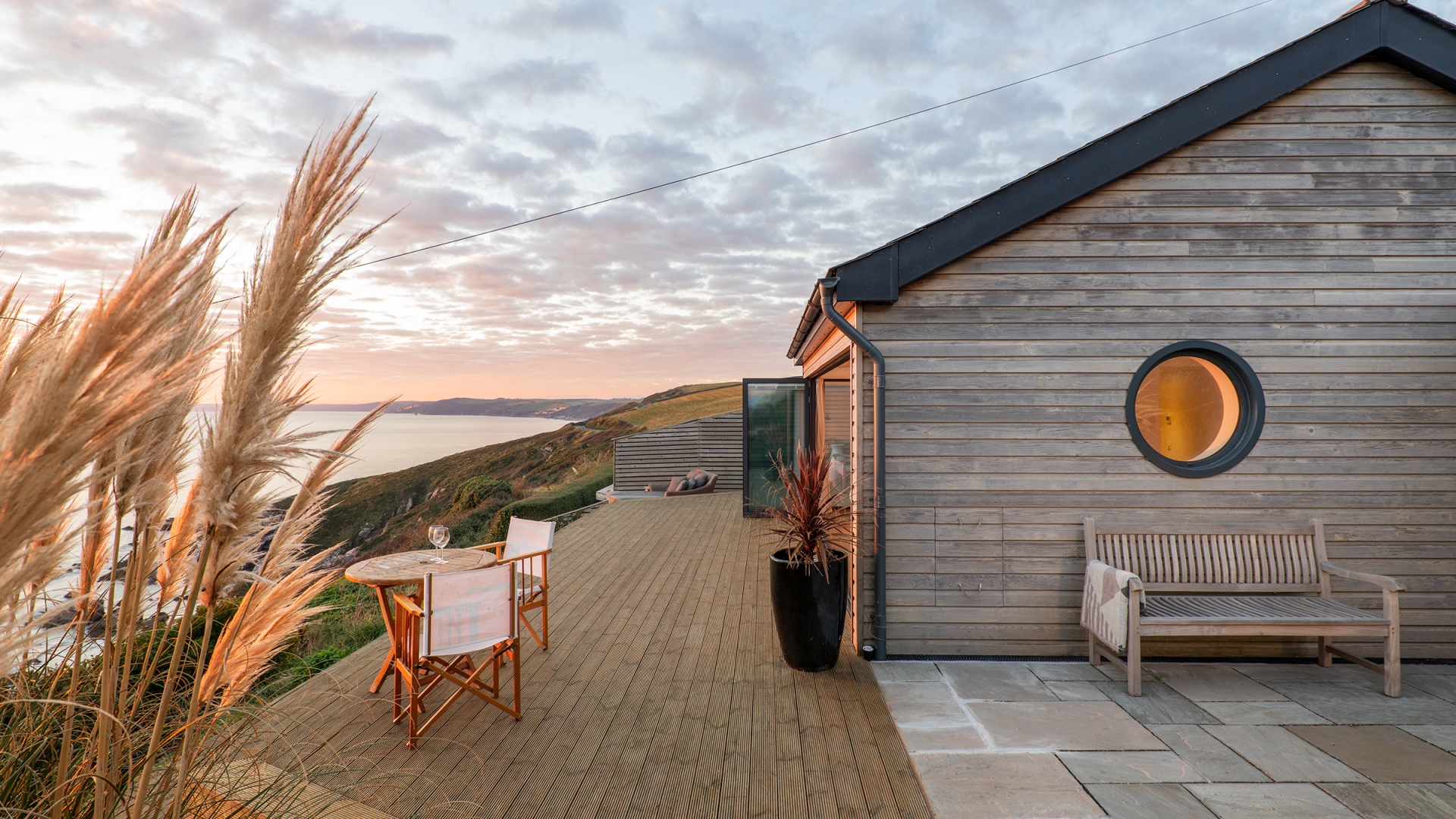 Airbnb’s most wish-listed UK design homes - from beach huts to cliffside cabins