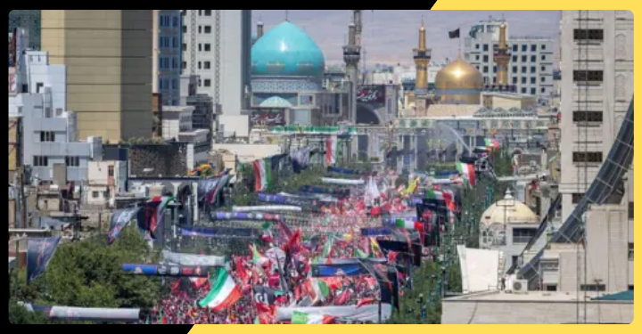Massive Funeral in Mashhad Marks End of National Mourning for Iran’s Late Supreme Leader