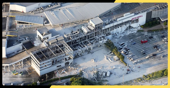 Emergency Declared After Japan’s 7.1 Earthquake Causes Deadly Explosion at Crowded Mall