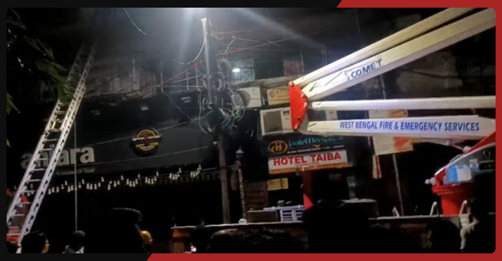 Mirza Ghalib Street Hotel Fire: Rescue Efforts, Victims and Investigation Underway