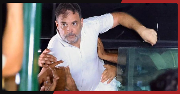 ‘Vote Chori’ Campaign Escalates as Rahul Gandhi Is Detained in Delhi